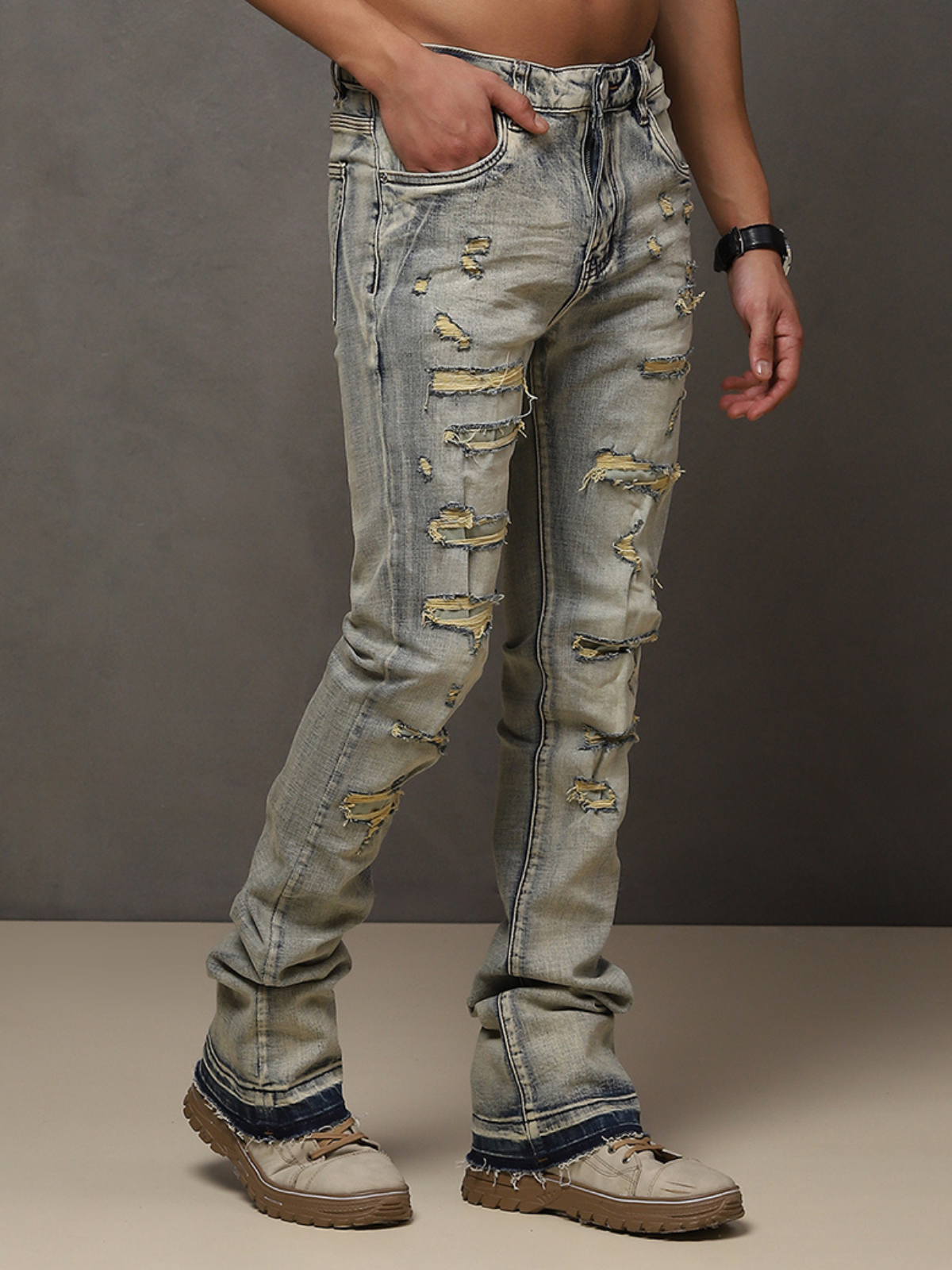 W by Waimea Men&#39;s Stacked Fit Jeans