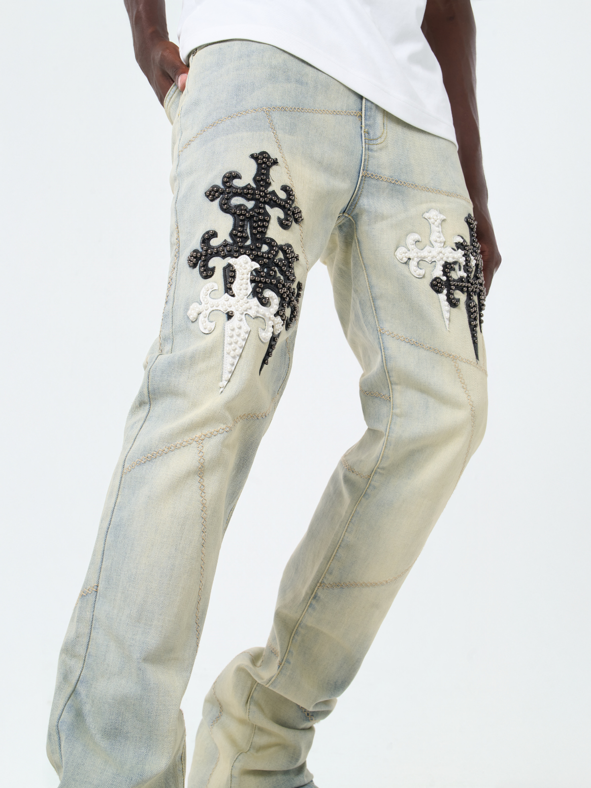 Waimea Men&#39;s Stacked Jeans