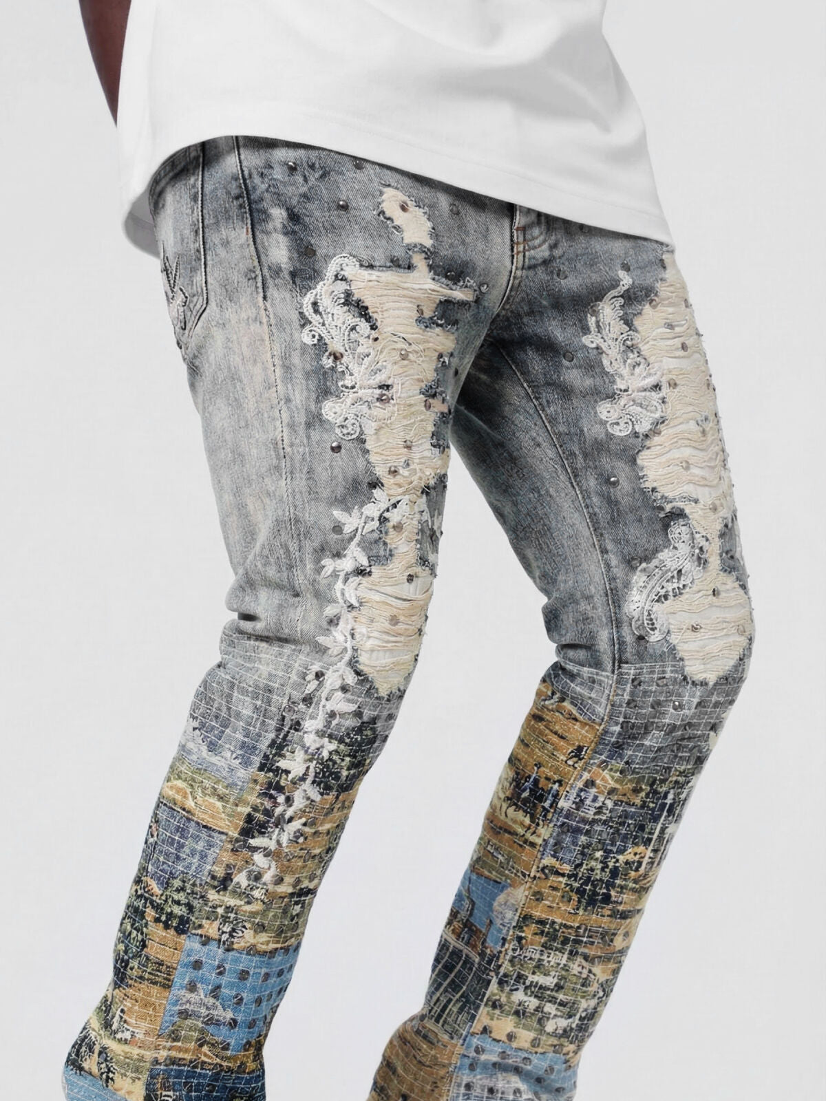 Stacked Jeans - W BY Waimea