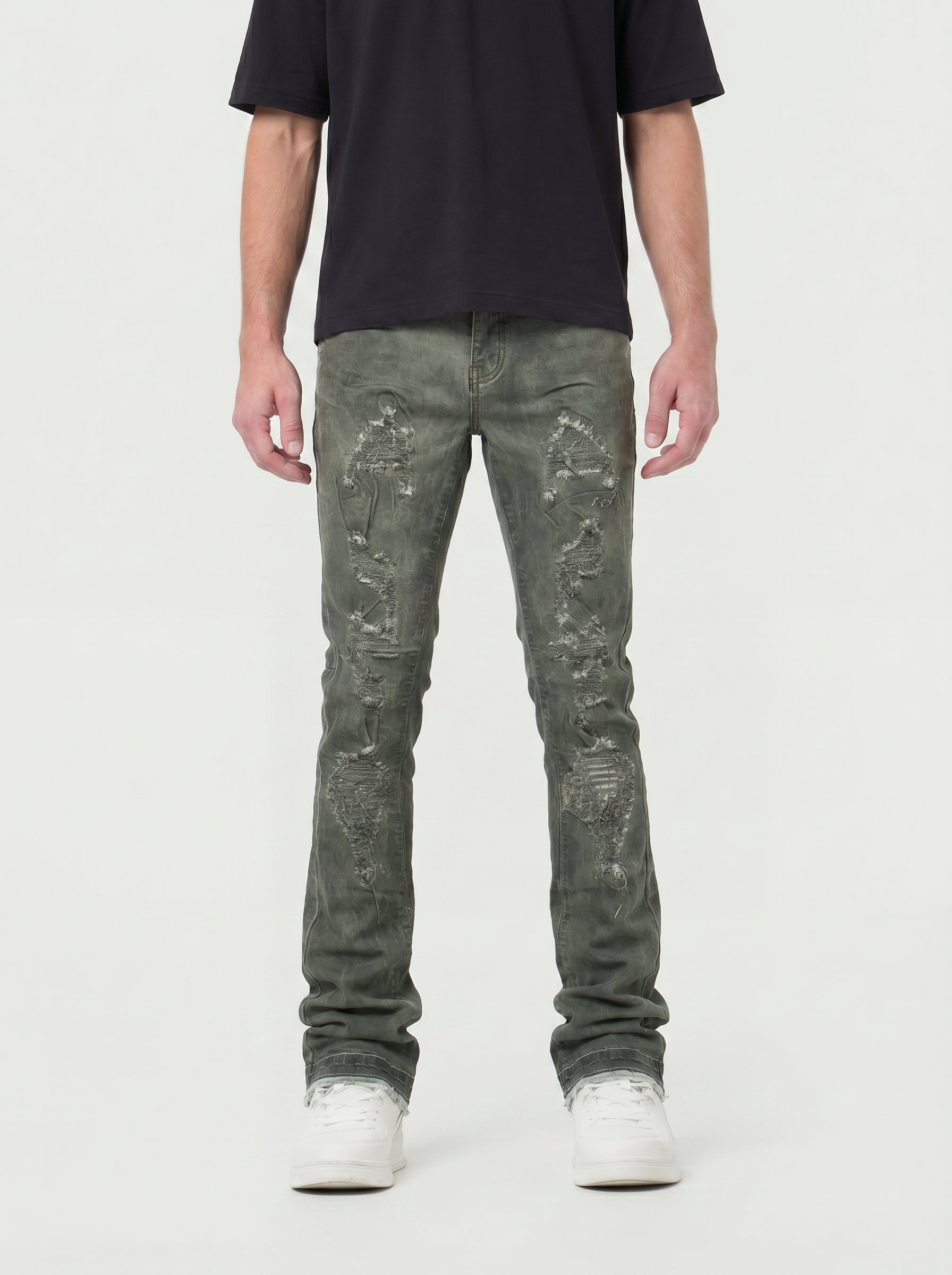 Waimea Men's Stacked Garment Dyed Jeans